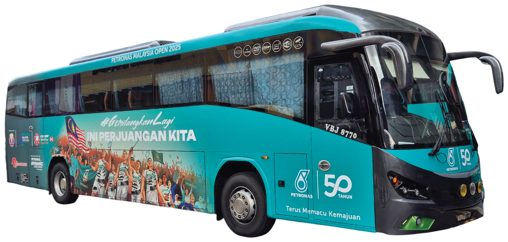 MARALINER bus wrapping advertising visual