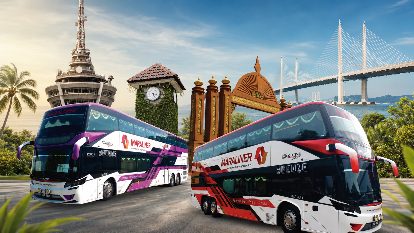 MARALINER Express landmark route visual